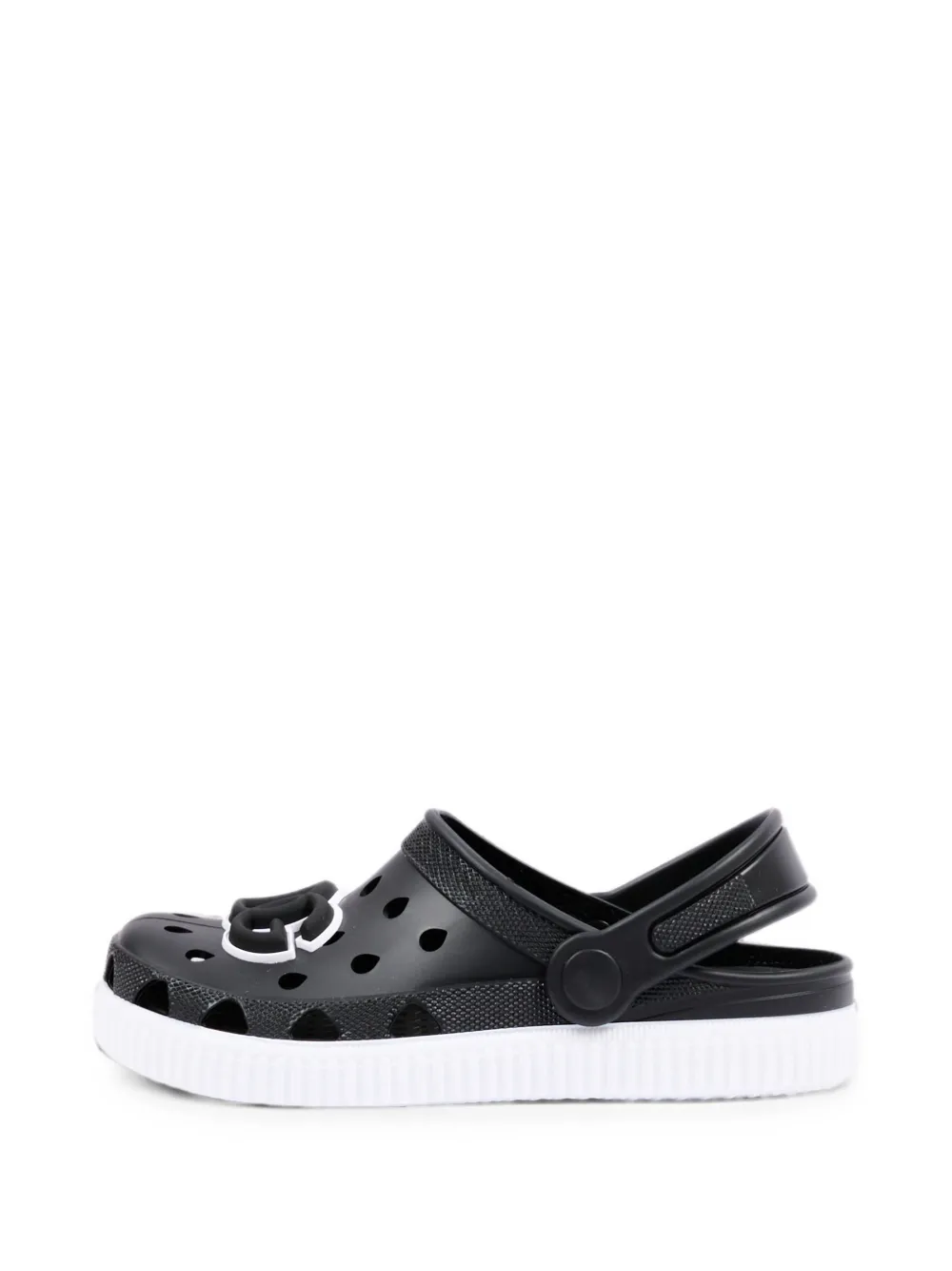 Dolce & Gabbana Kids Sandalen met logo-applicatie Zwart