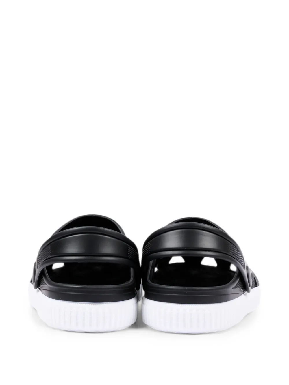 Dolce & Gabbana Kids Sandalen met logo-applicatie Zwart
