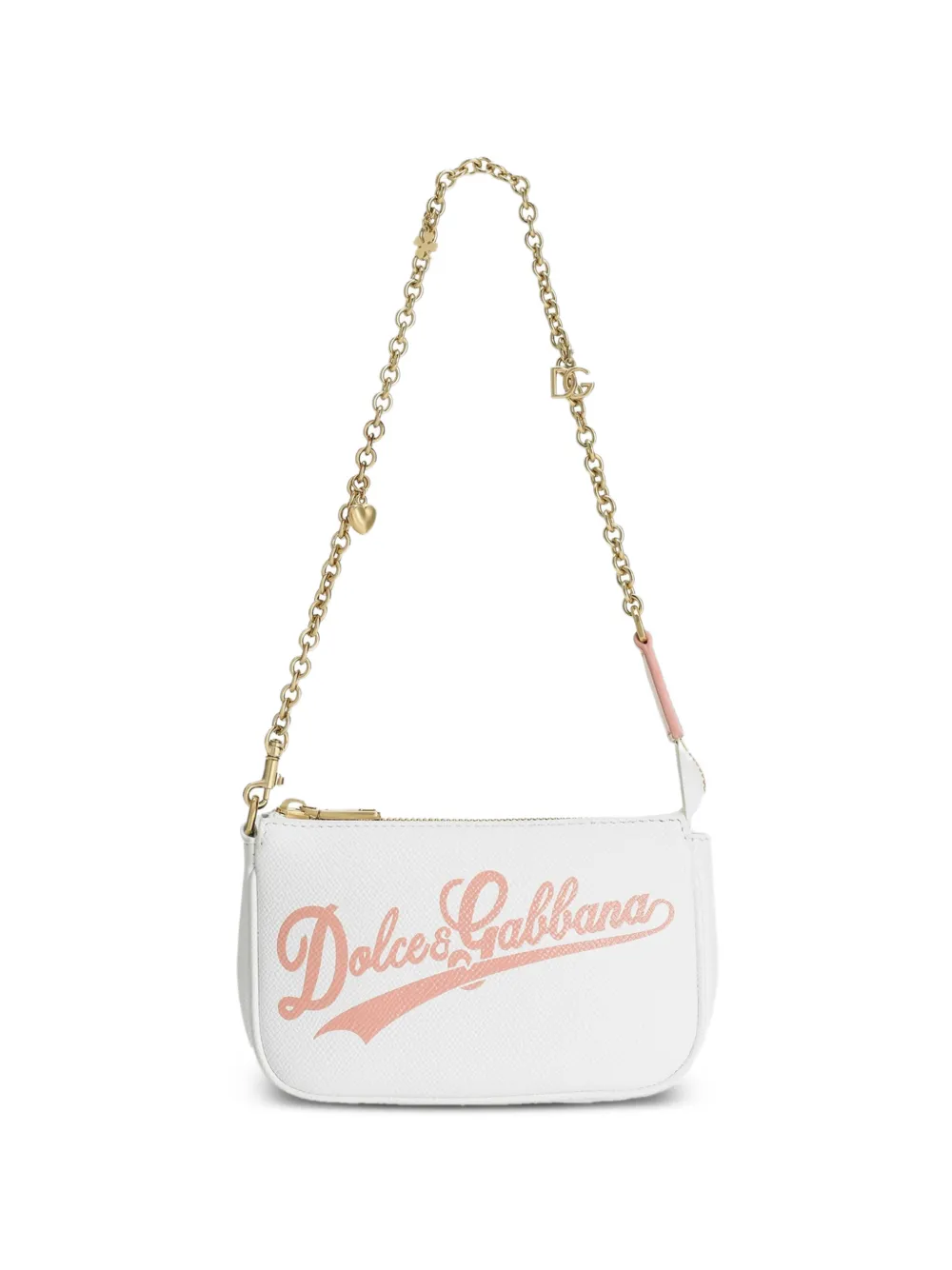 Dolce & Gabbana Kids G candy chain strap crossbody bag - Bianco