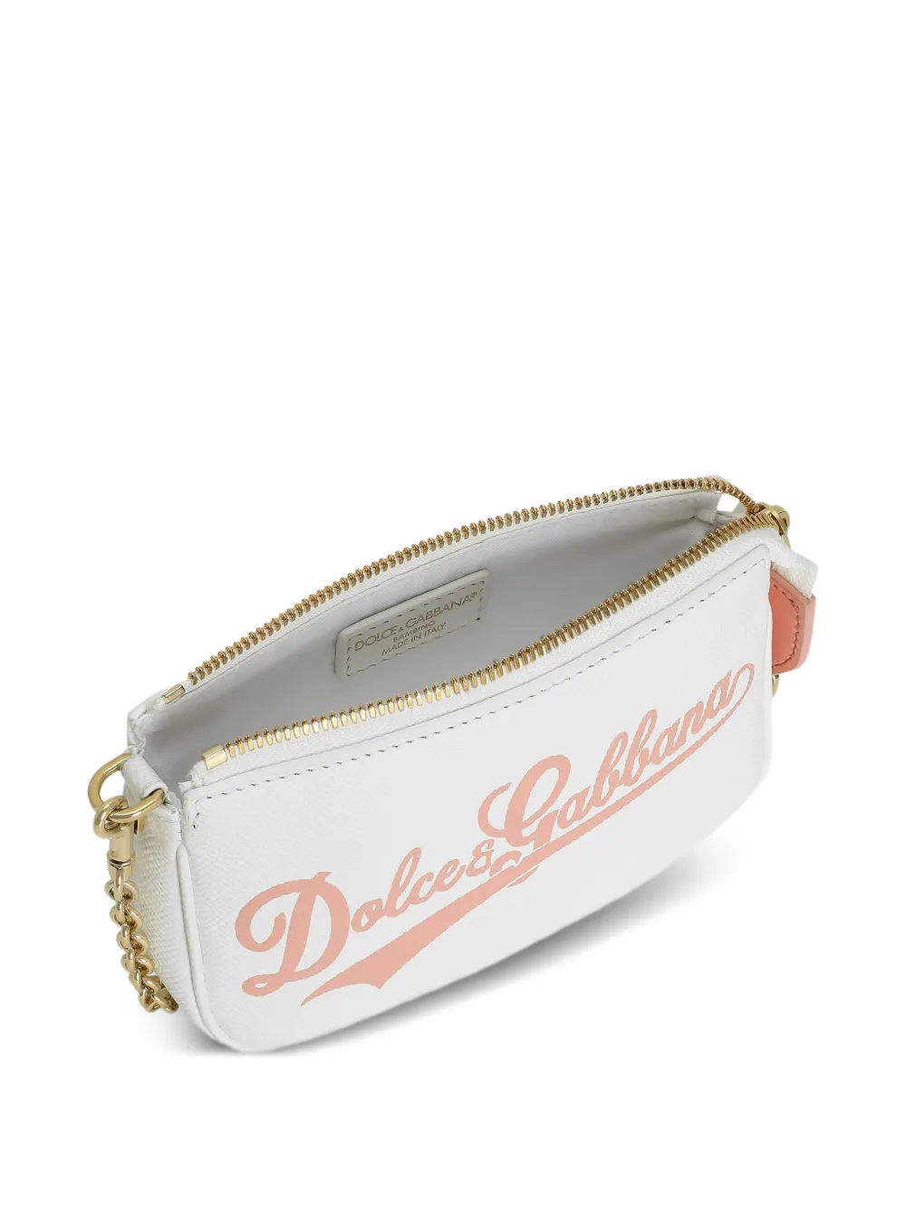 Dolce & Gabbana Kids G Candy crossbodytas met kettinghengsel Wit