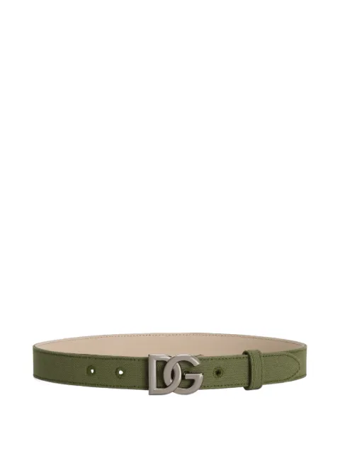 Dolce & Gabbana Kids logo buckle belt