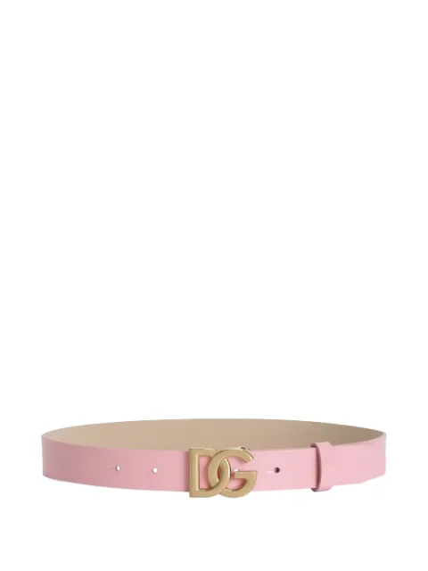 Dolce & Gabbana Kids logo buckle belt