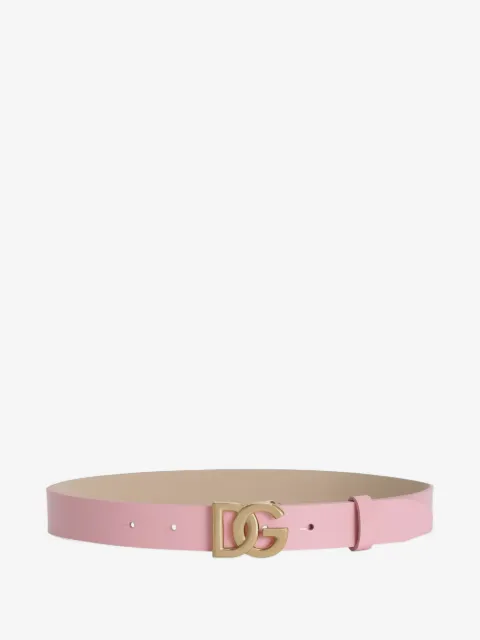 Dolce & Gabbana Kids cinturón con hebilla del logo