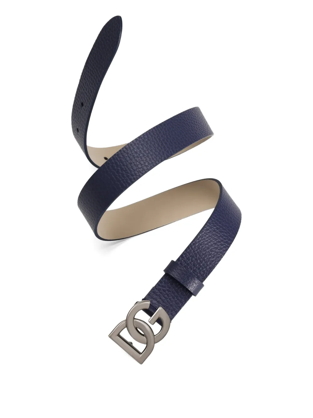  Dolce & Gabbana Kids Leather Belt - Blue 