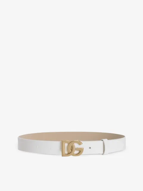 Dolce & Gabbana Kids cinturón con hebilla del logo