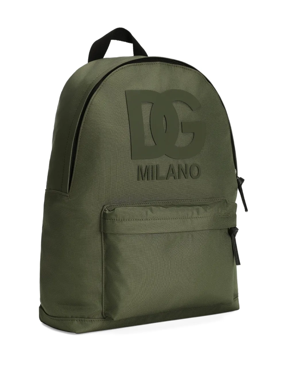  Dolce & Gabbana Kids Logo Backpack - Green 