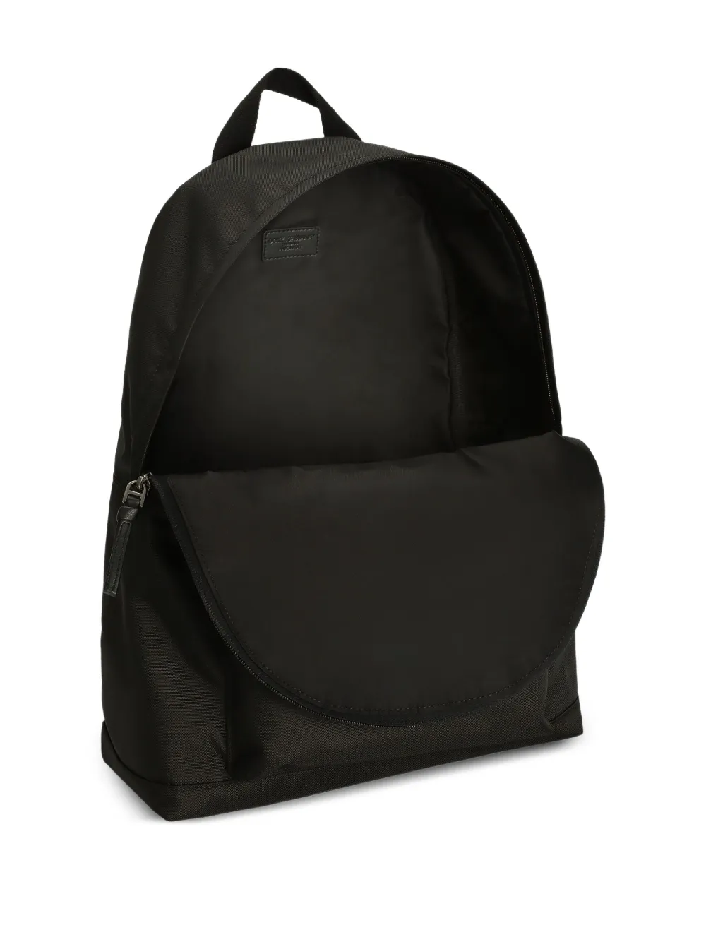 Dolce & Gabbana Kids Rugzak met logopatch Zwart