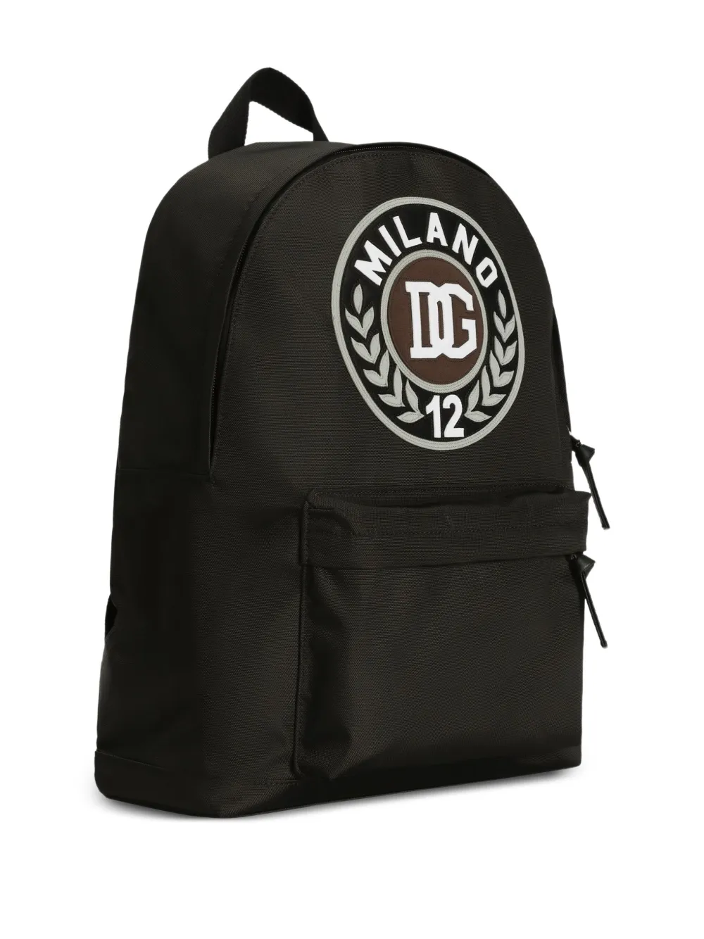 Dolce & Gabbana Kids Rugzak met logopatch Zwart