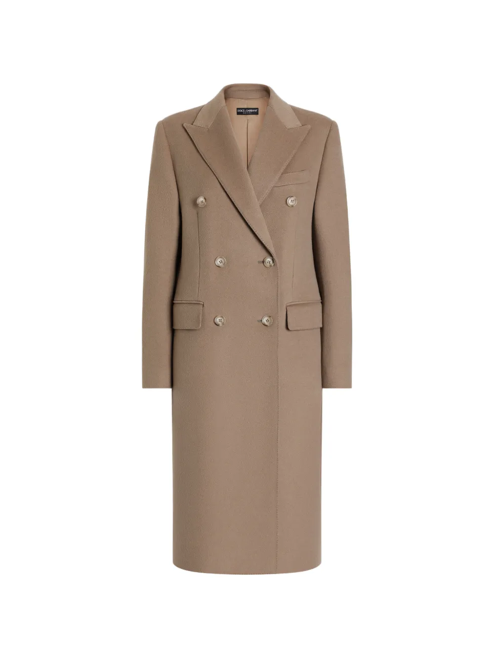 Dolce & Gabbana double-breasted coat - Brown
