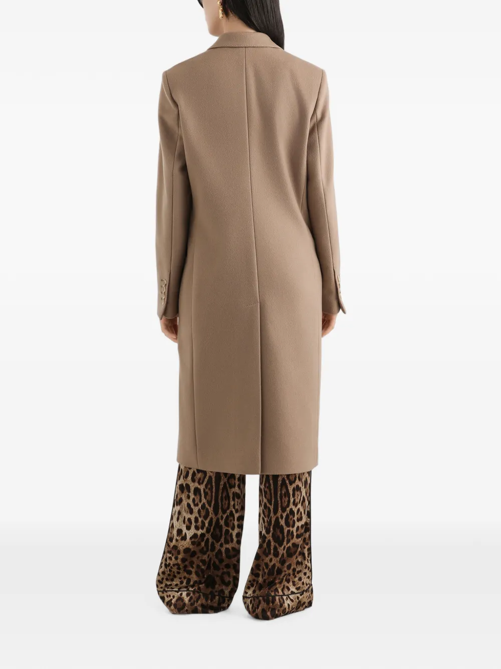 Dolce & Gabbana Jas met dubbele rij knopen Bruin