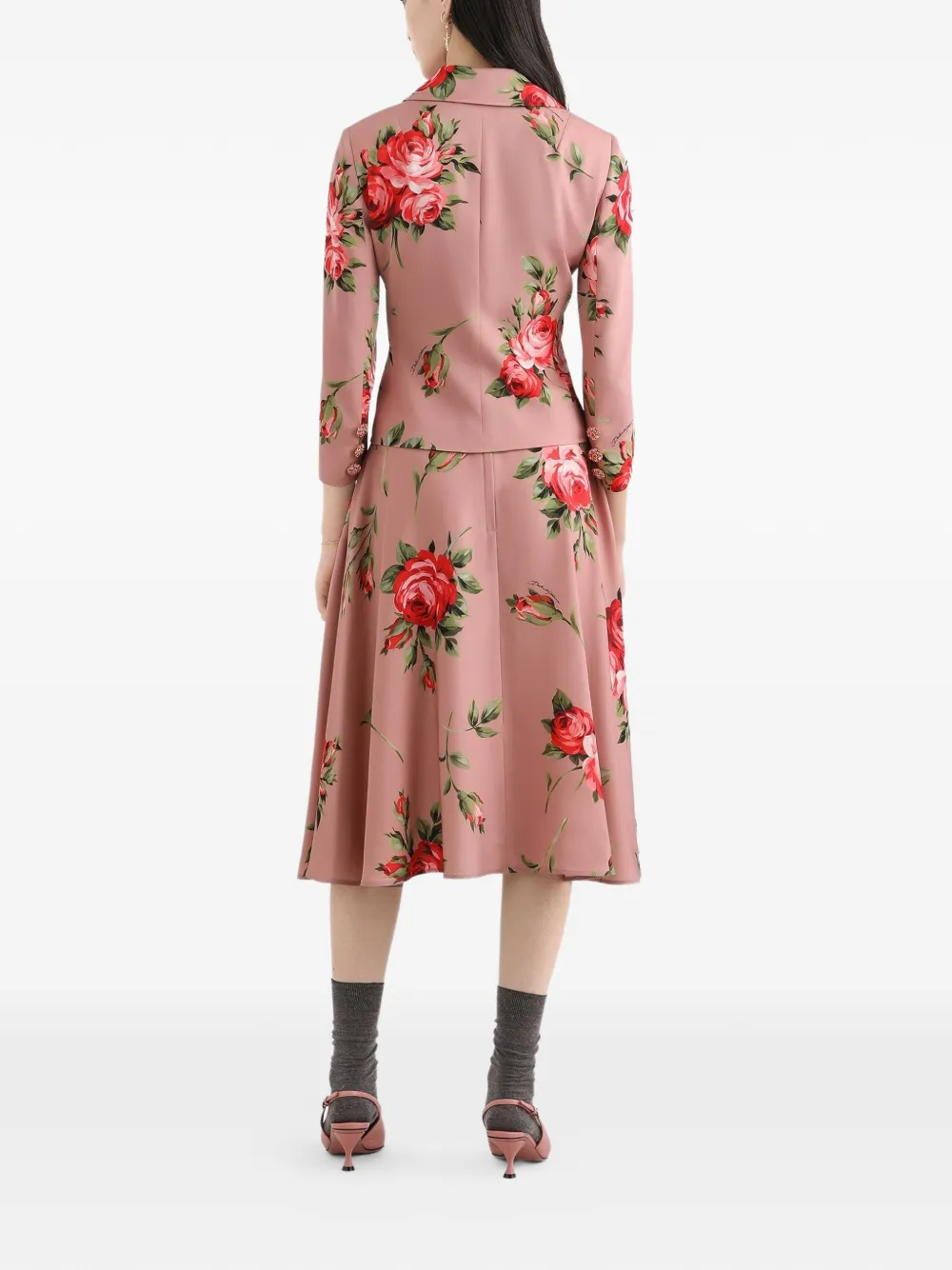 Dolce & Gabbana Jack met bloemknoop Roze
