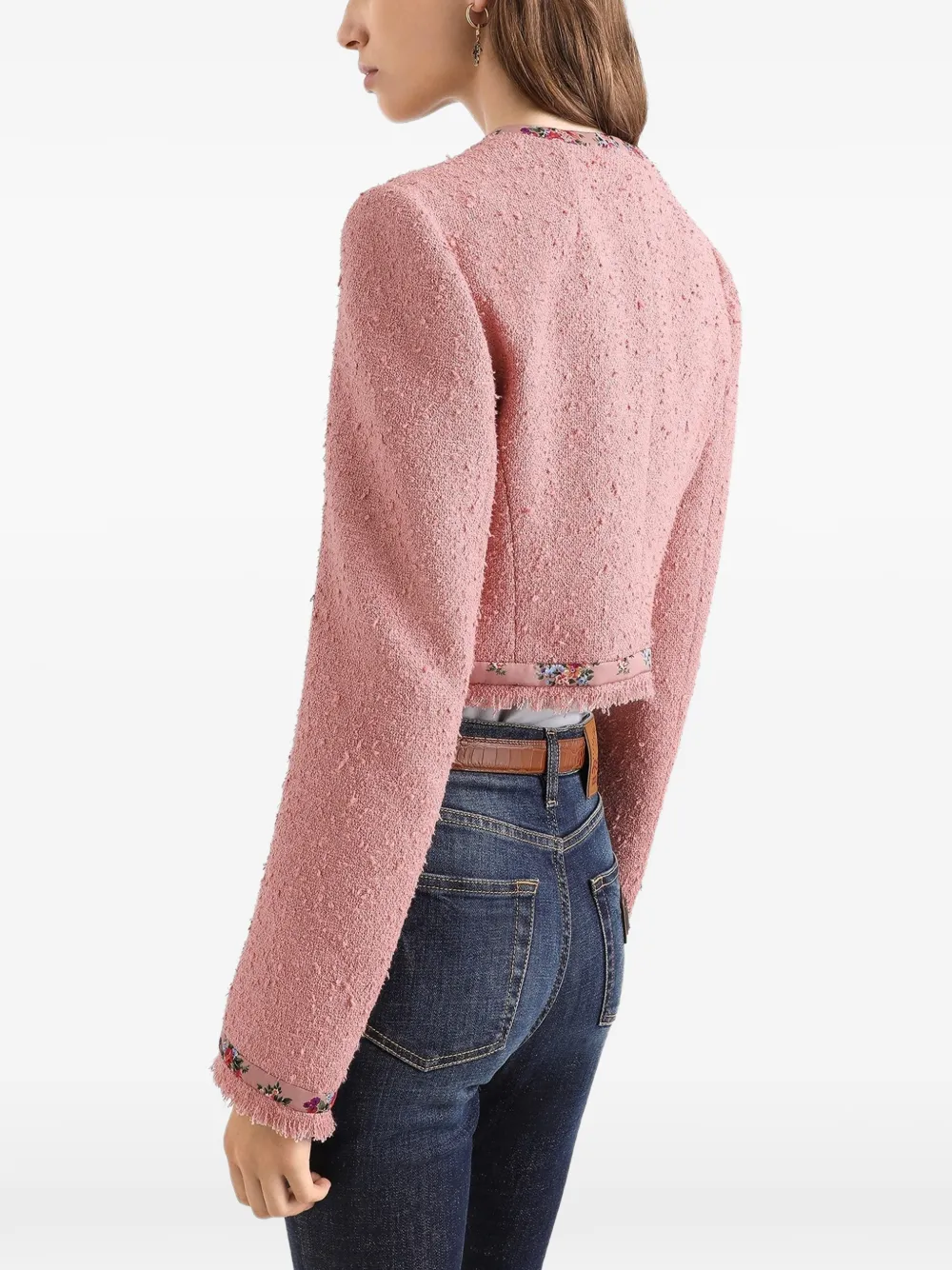 Dolce & Gabbana Jack met bloemenprint Roze
