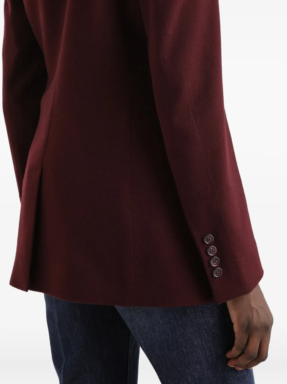 Dolce & Gabbana Jack met dubbele rij knopen Rood