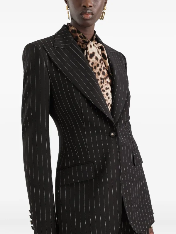 DOLCE&GABBANA ドルチェアンドガッバーナ ピークドラペル ストライプ