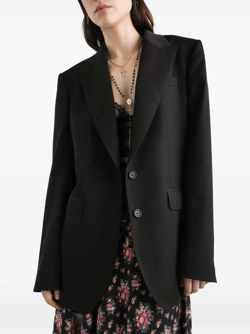 Dolce & Gabbana Jack met knopen Zwart
