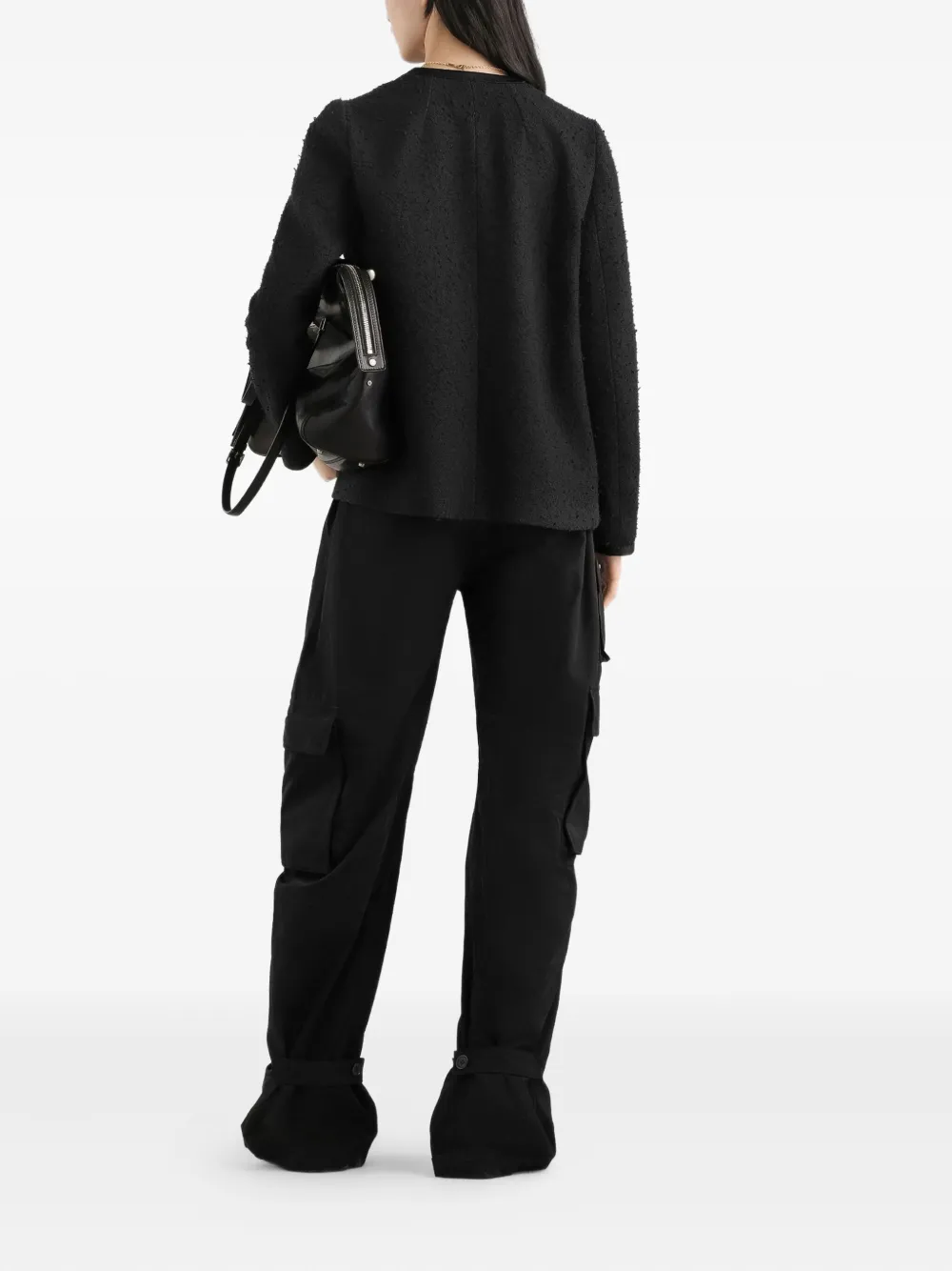  Dolce & Gabbana Embellished Pocket Jacket - Black 