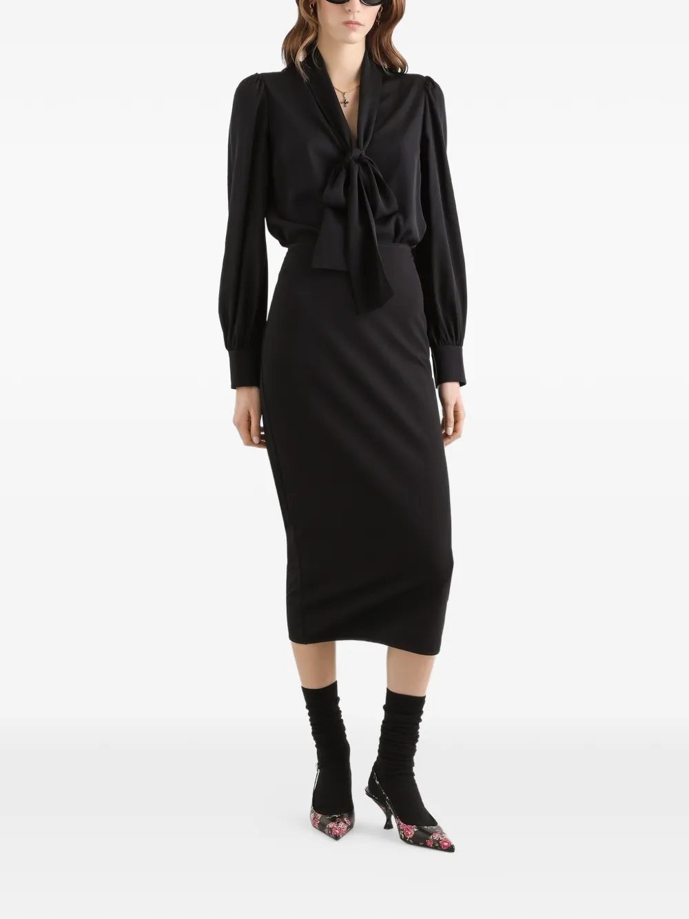 Dolce & Gabbana Kokerrok Zwart