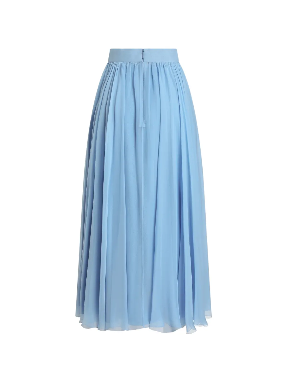 Dolce & Gabbana Chiffon cirkelrok Blauw