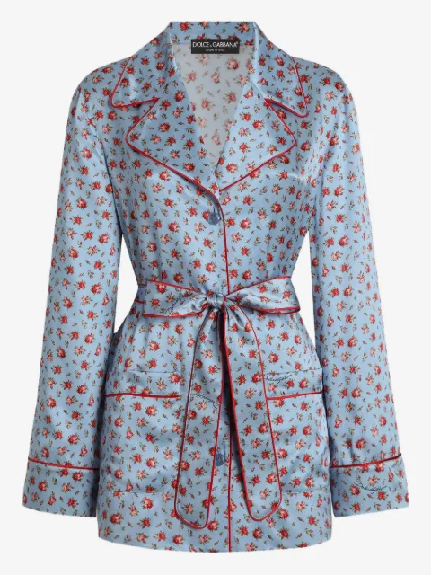 Dolce & Gabbana top con estampado floral