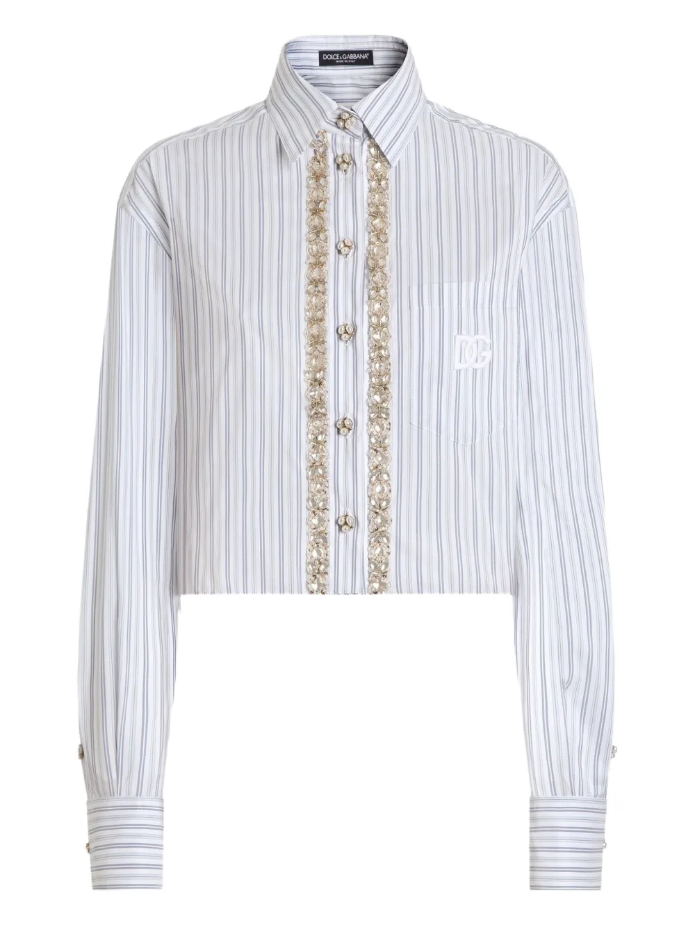 Dolce & Gabbana Camicia con decorazione - Bianco