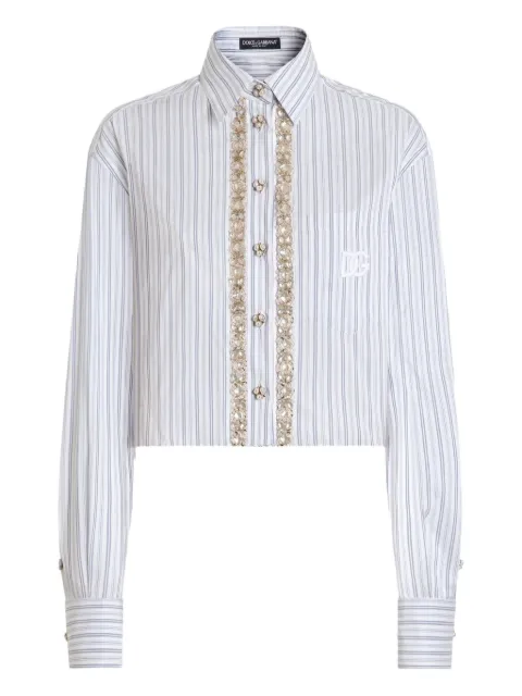 Dolce & Gabbana camisa con detalle de rayas