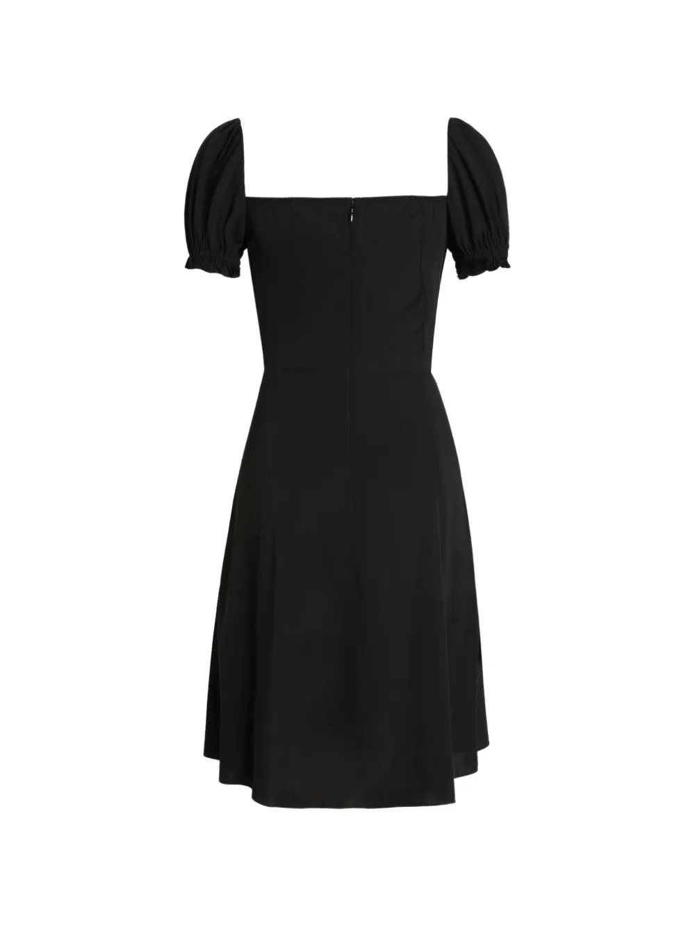 Dolce & Gabbana Charmeuse stretch jurk Zwart
