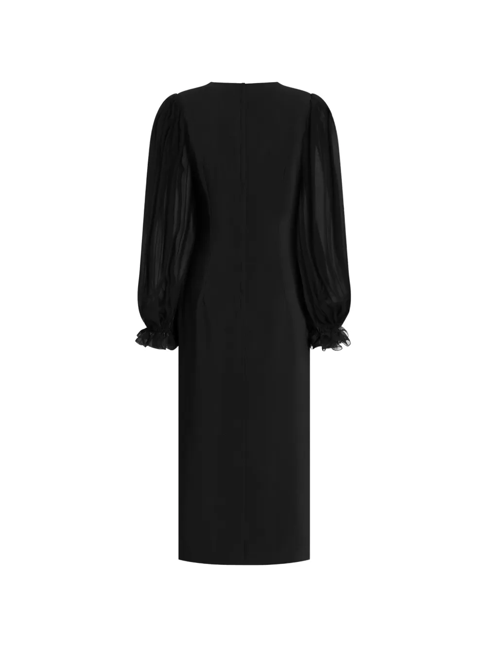 Dolce & Gabbana Gestructureerde jurk Zwart
