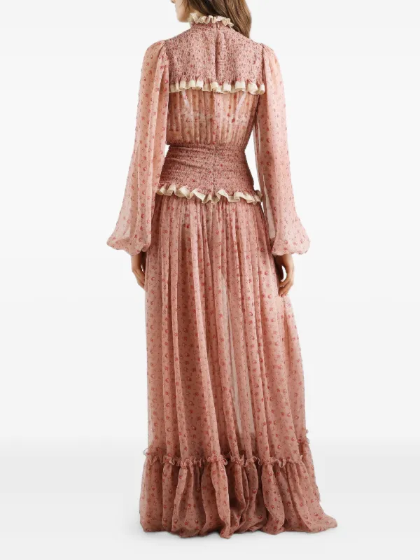 black glitter dress long sleeve Long Sleeve Cross Over Floor-Length Evening Dress