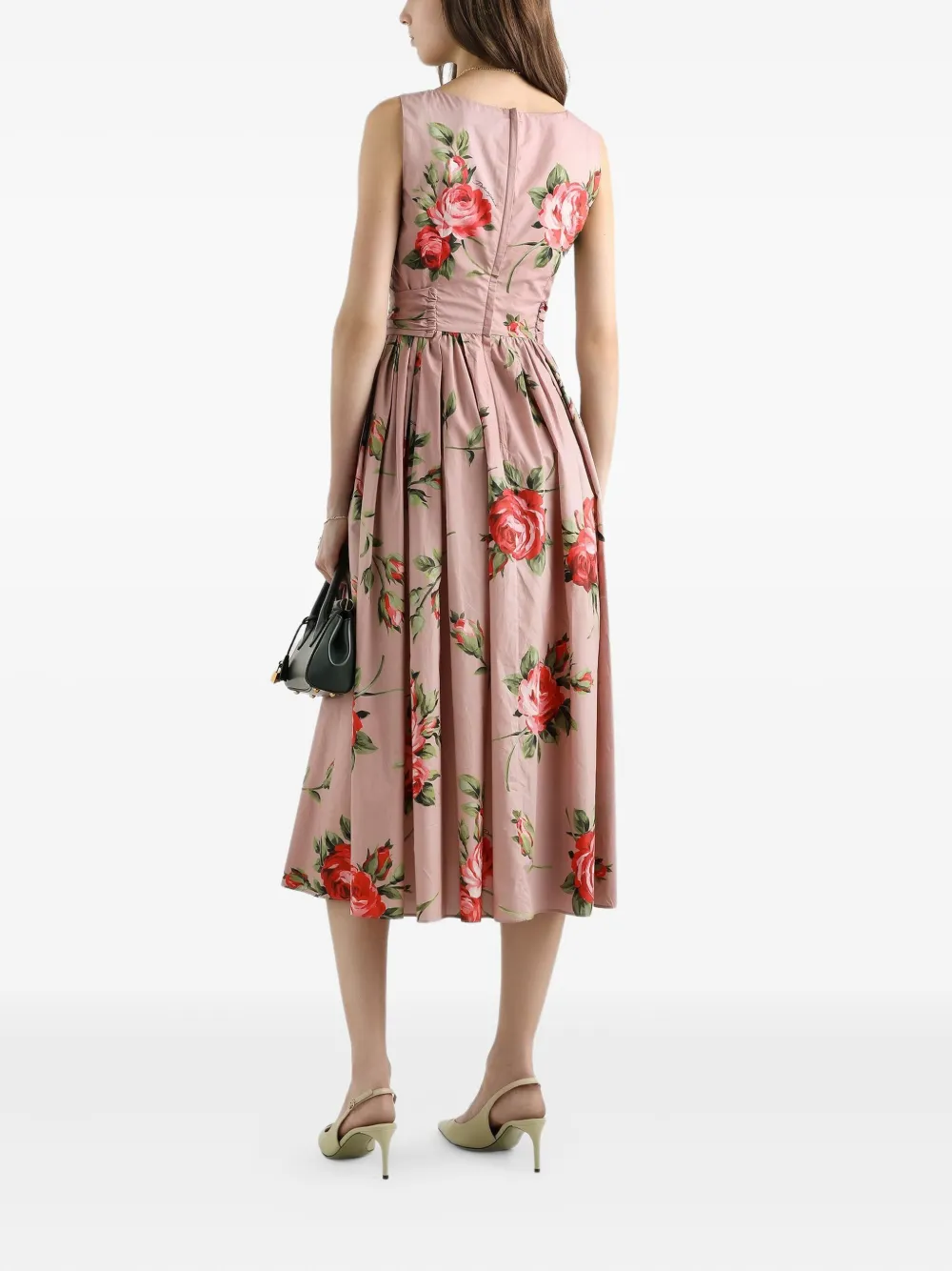 Dolce & Gabbana フローラル ドレス | ピンク | FARFETCH JP