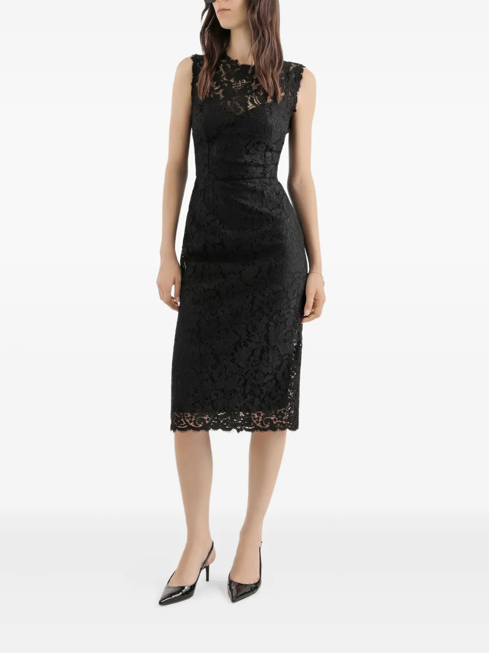 Dolce & Gabbana ノースリーブドレス Dolce & Gabbana ノースリーブ ドレス | ブラック | FARFETCH JP