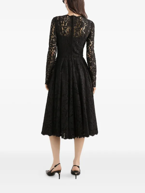 Dolce & Gabbana レース ドレス | ブラック | FARFETCH JP