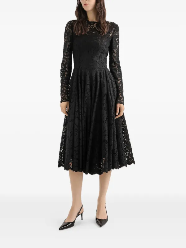 Dolce & Gabbana レース ドレス | ブラック | FARFETCH JP
