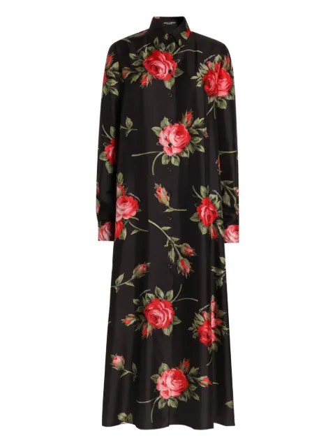 Dolce & Gabbana floral maxi dress