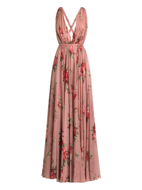 Dolce & Gabbana vestido con estampado floral
