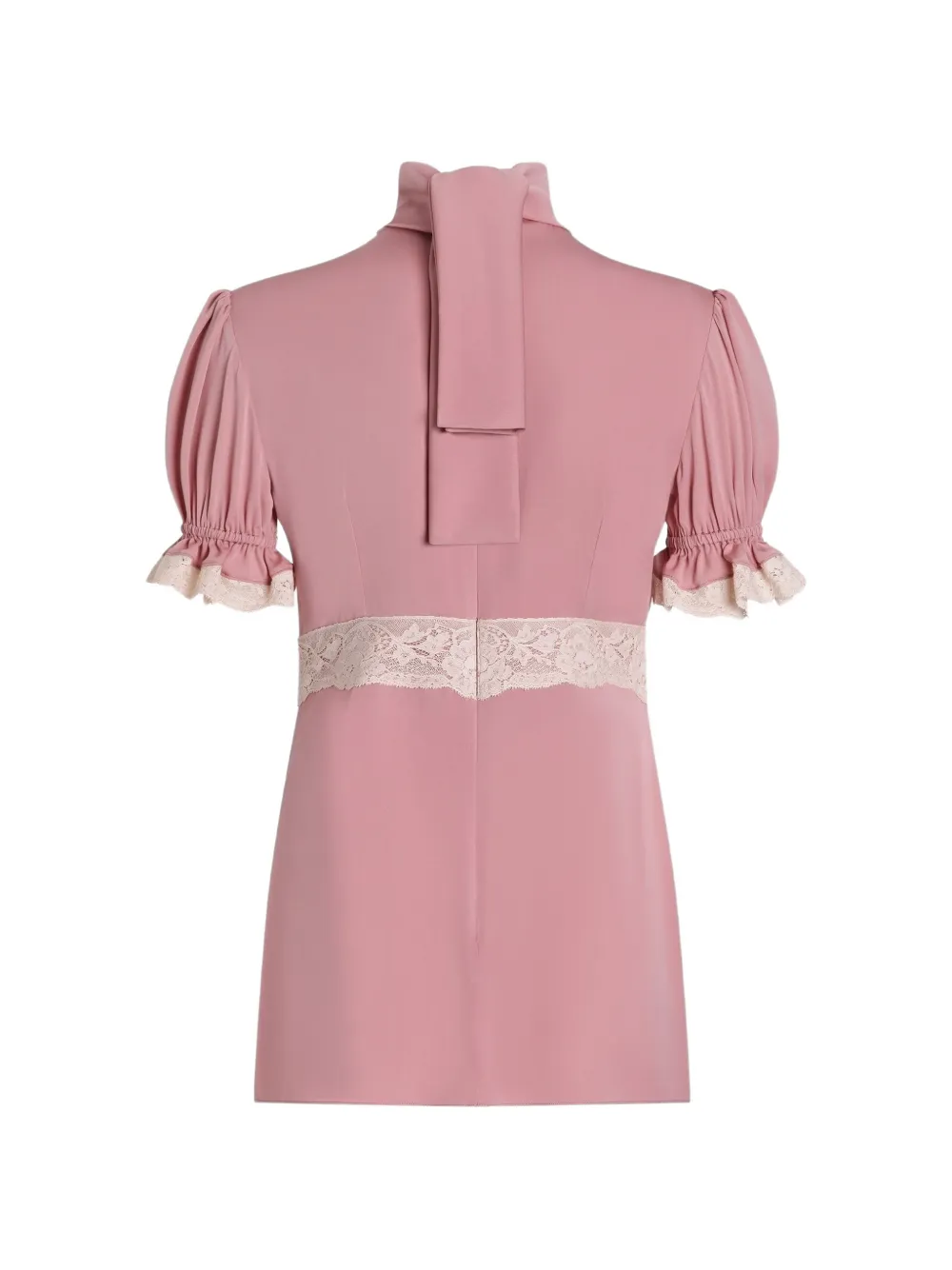 Dolce & Gabbana Charmeuse stretch top Roze