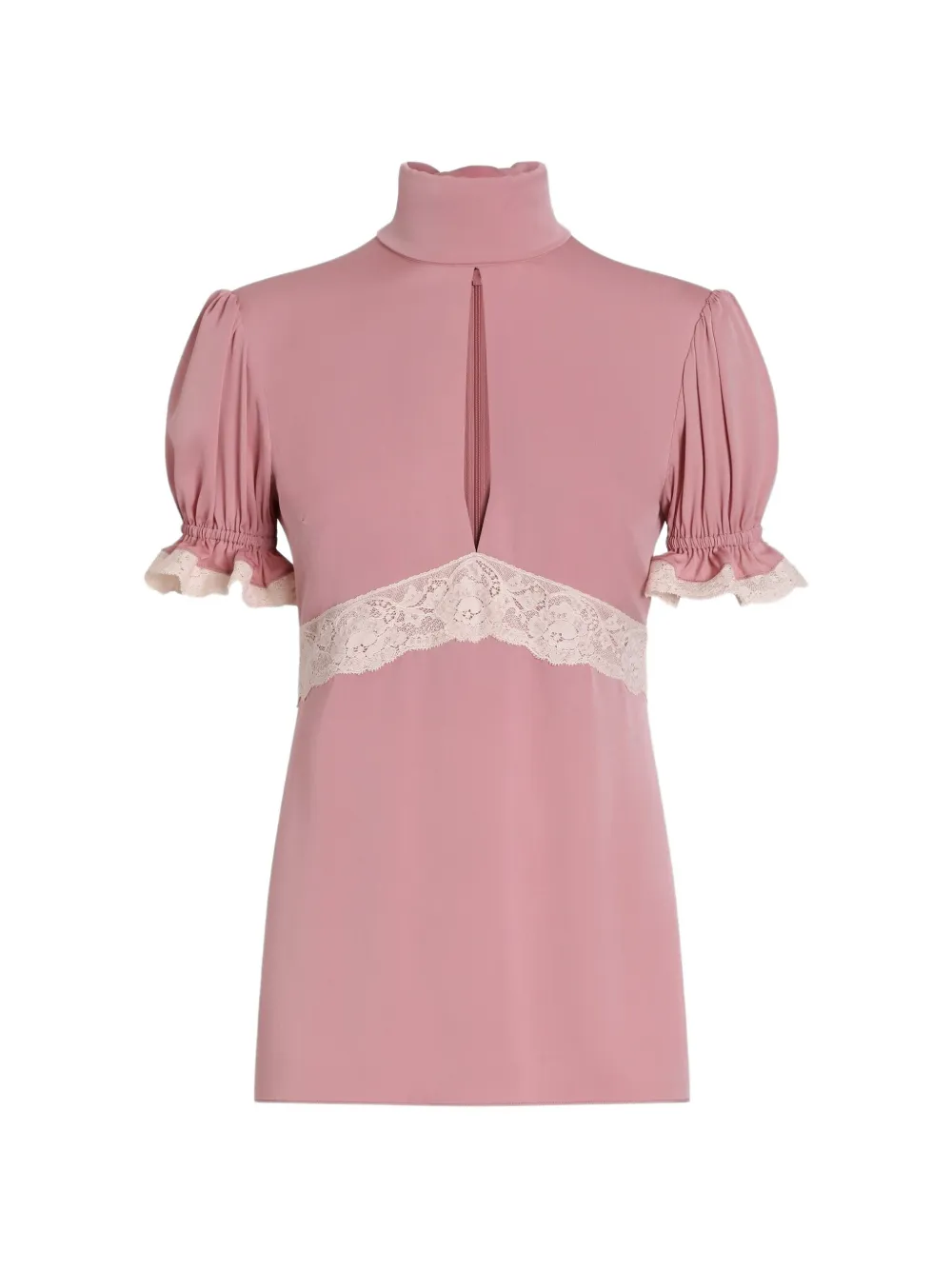 Dolce & Gabbana charmeuse stretch top - Rosa