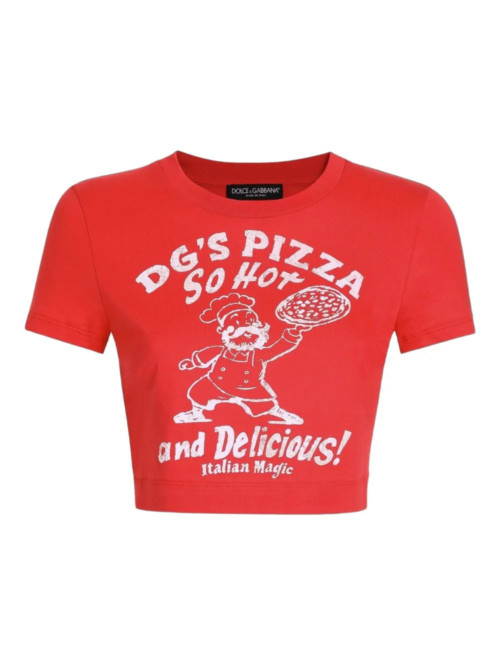 Dolce & Gabbana T-shirt con grafica - Rosso