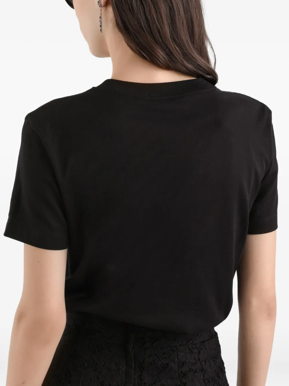 Dolce & Gabbana Logo T-shirt In Black