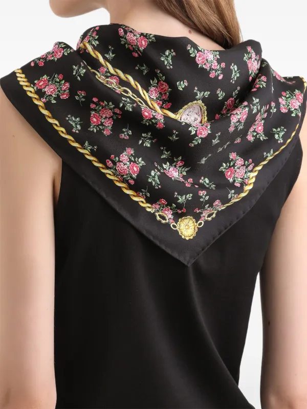 Dolce & Gabbana logo-embroidered Tank Top | Black | FARFETCH