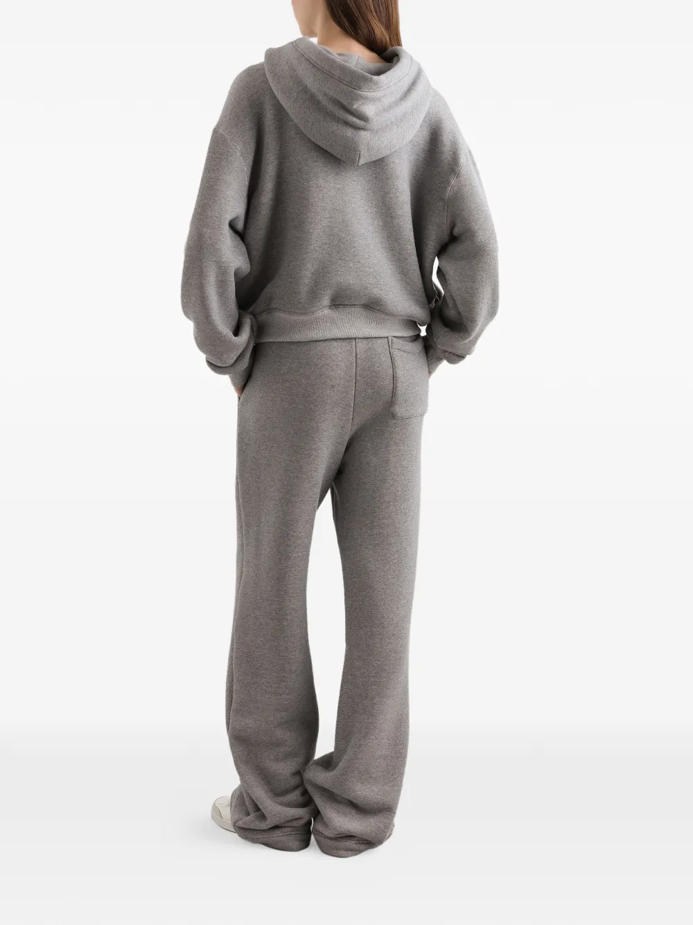  Dolce & Gabbana Logo-embroidered Hoodie - Grey 