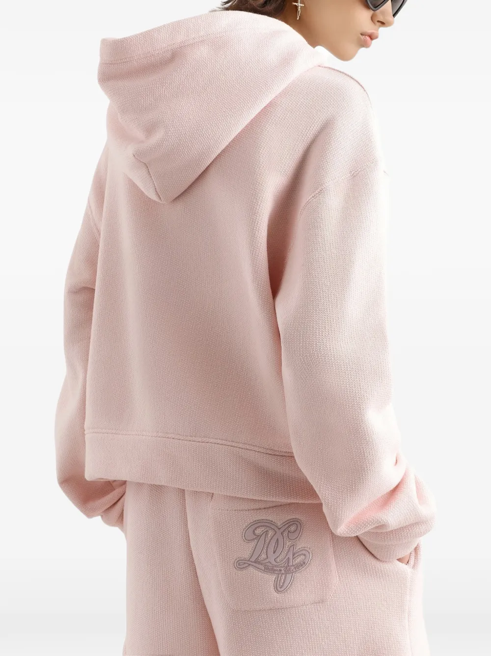 Dolce & Gabbana Hoodie met borduurwerk Roze