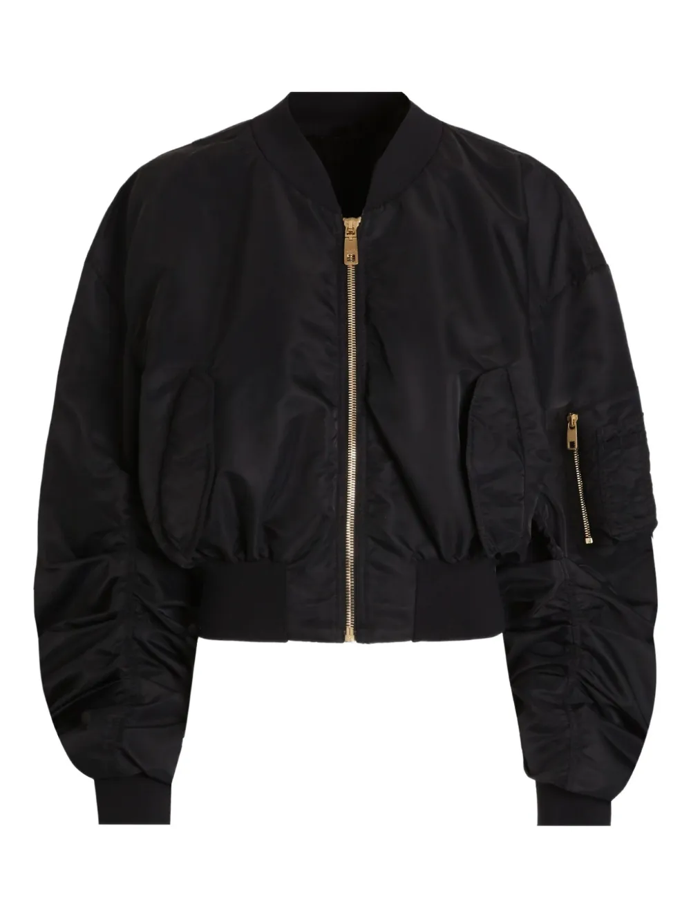 Dolce & Gabbana Bomber con zip - Nero