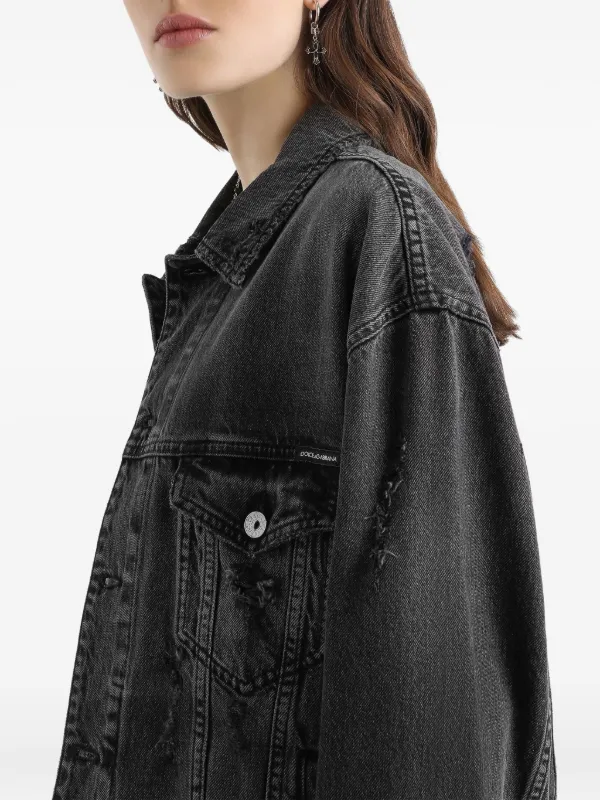 Dolce & Gabbana デニムジャケット | ブラック | FARFETCH JP