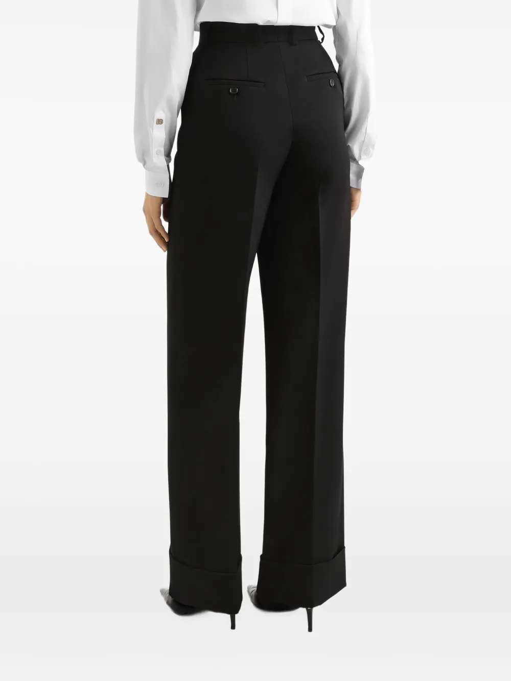 Dolce & Gabbana Plooibroek Zwart