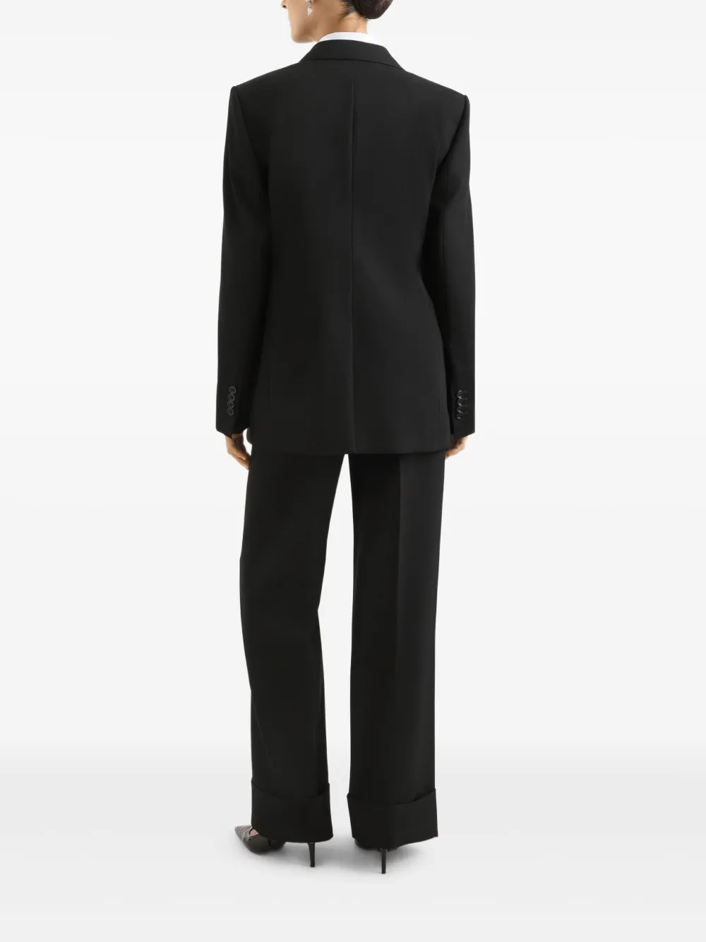  Dolce & Gabbana Pleated Trousers - Black 