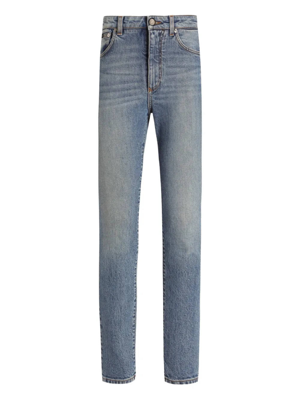 Dolce & Gabbana Jeans con applicazione logo - Blu