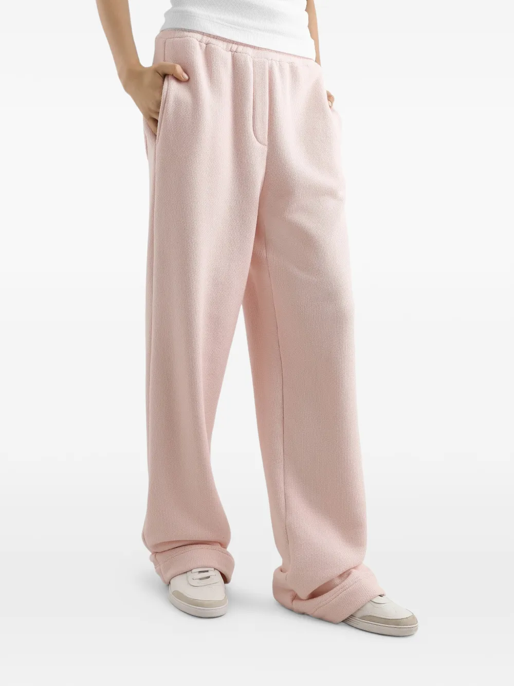 Dolce & Gabbana Trainingsbroek met geborduurde zak Roze