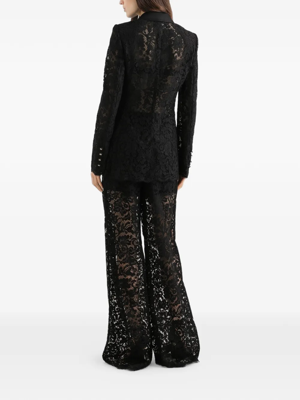 lace drawstring trousers