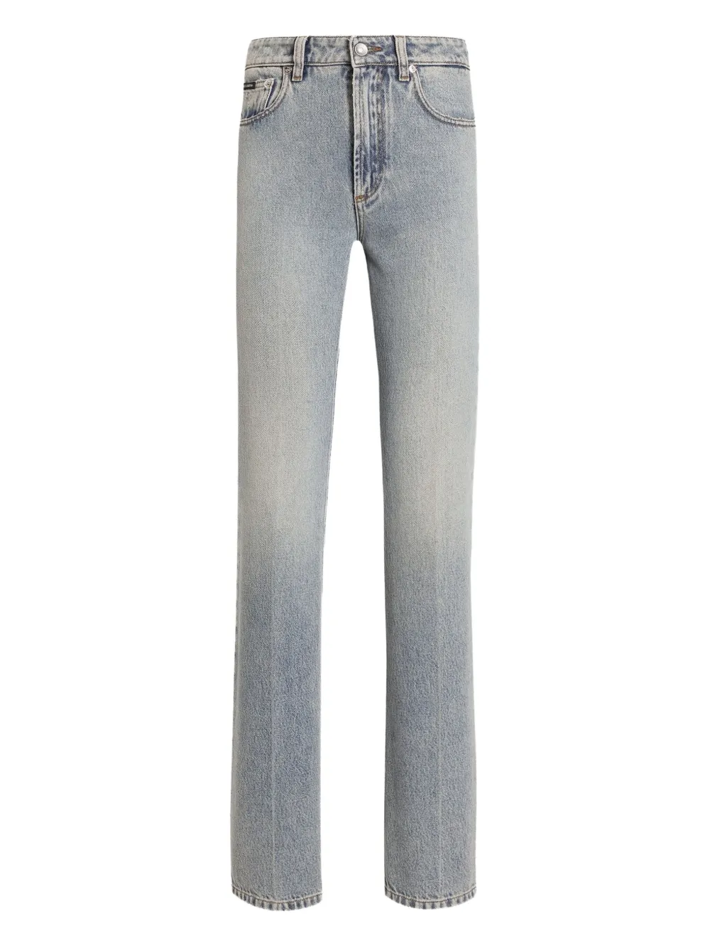 Dolce & Gabbana Jeans mit Logo-Schild - Blau