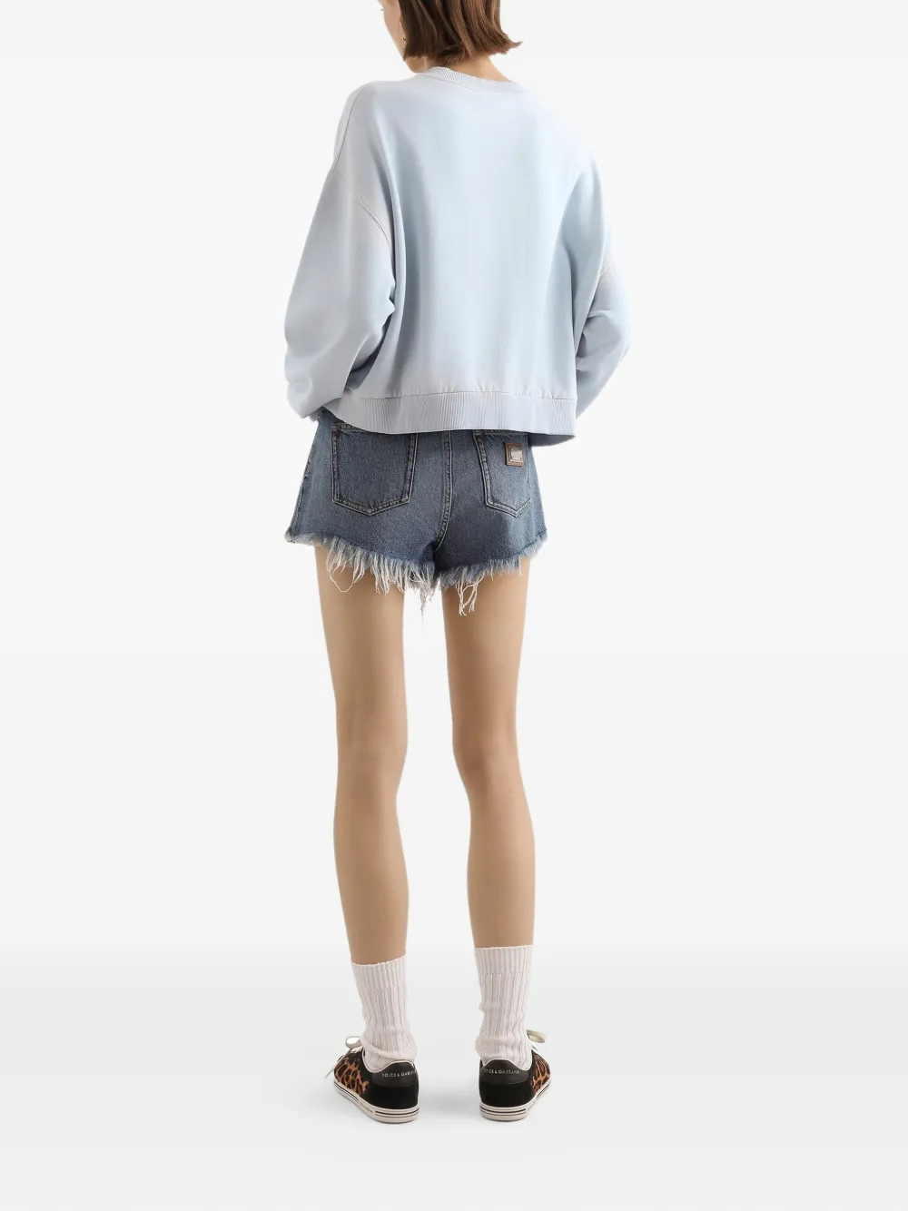 Dolce & Gabbana Denim shorts Blauw